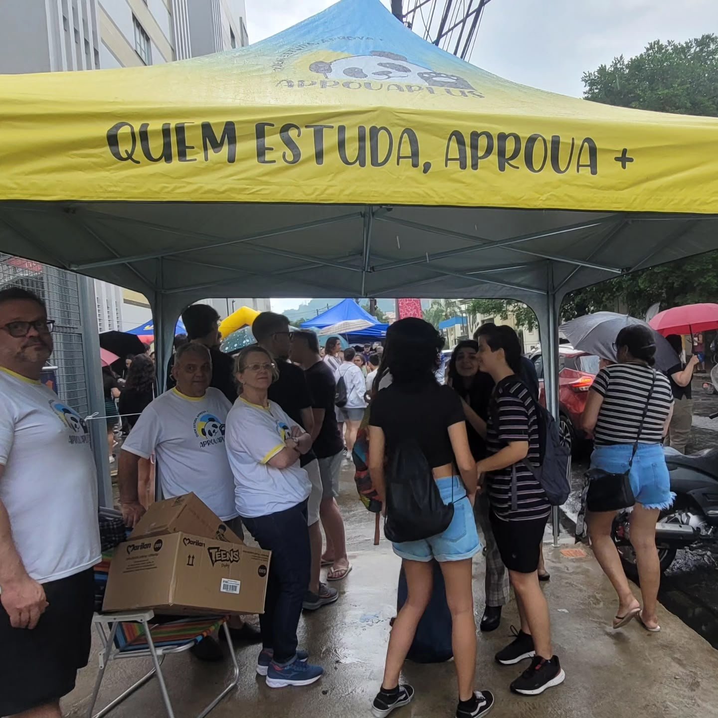 Cobertura do vestibular, foto 1