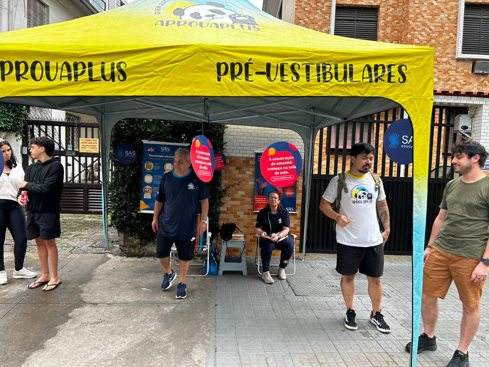 Cobertura do vestibular, foto 4