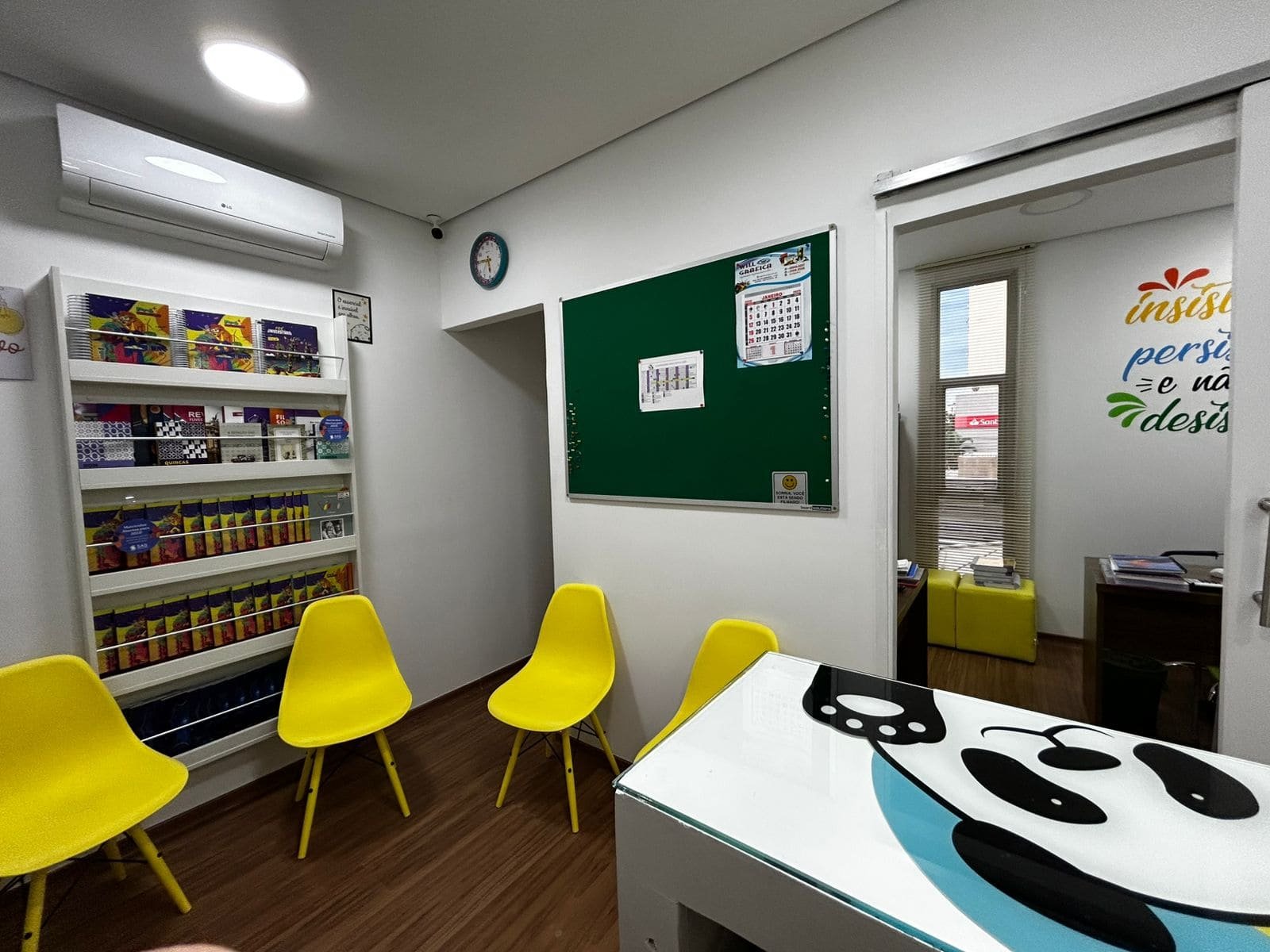 Sala de aula Aprova Plus em Santos